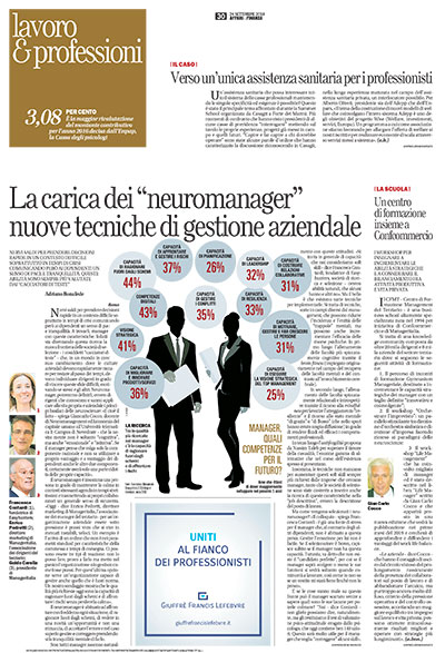 La carica dei neuromanager nuove tecniche di gestione aziendale