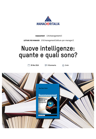 Nuove intelligenze: quante e quali sono?