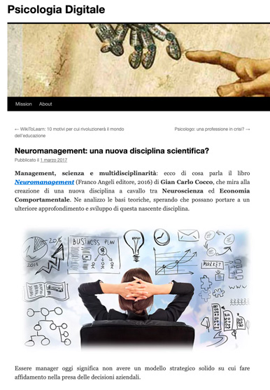 Neuromanagement: una nuova disciplina scientifica?
