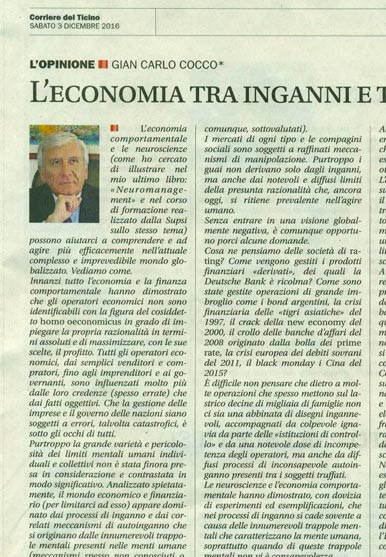 L'economia tra inganni e trappole