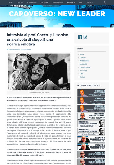 Il sorriso, una valvola di sfogo. E una ricarica emotiva