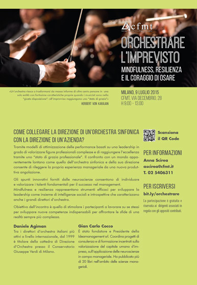 Orchestrare l'imprevisto